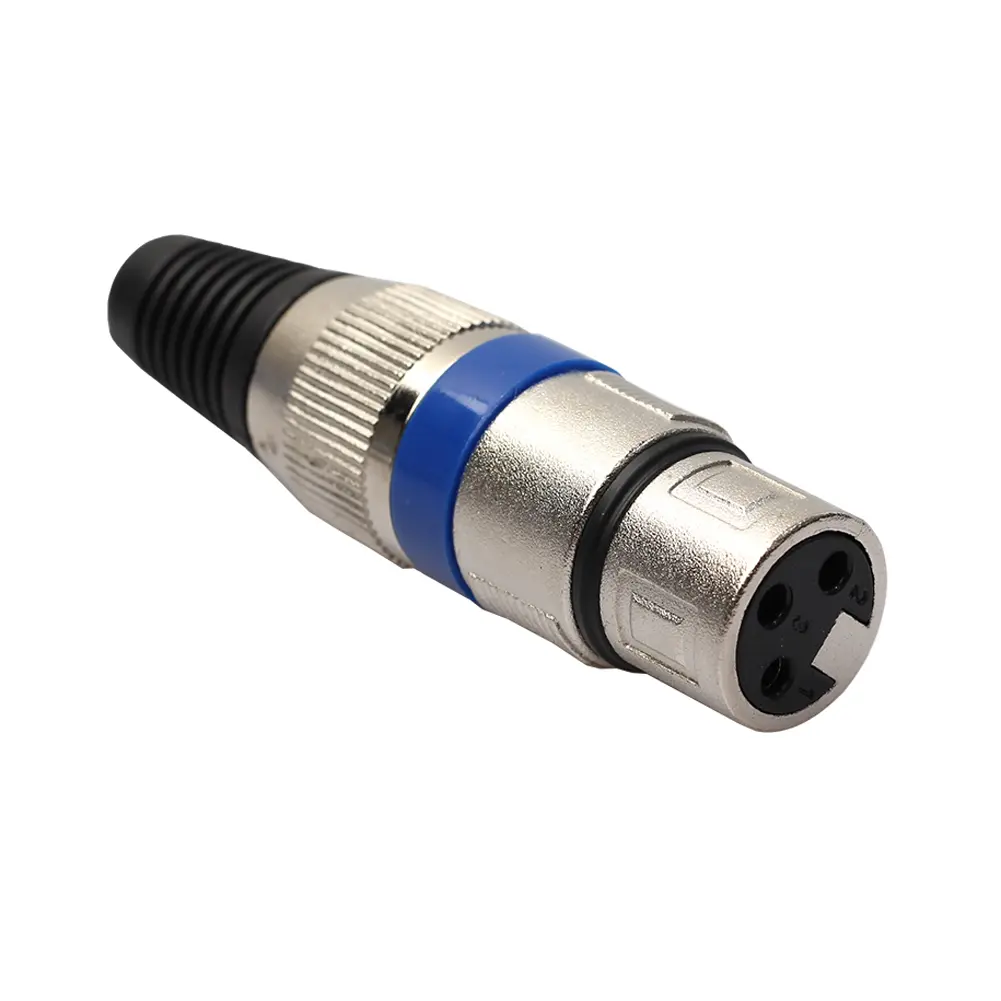 5 Pairs MIC Jack Plug Portable Audio Cable Connector Practical Convenient  Multi-function XLR 3 Pin for Video Connecting