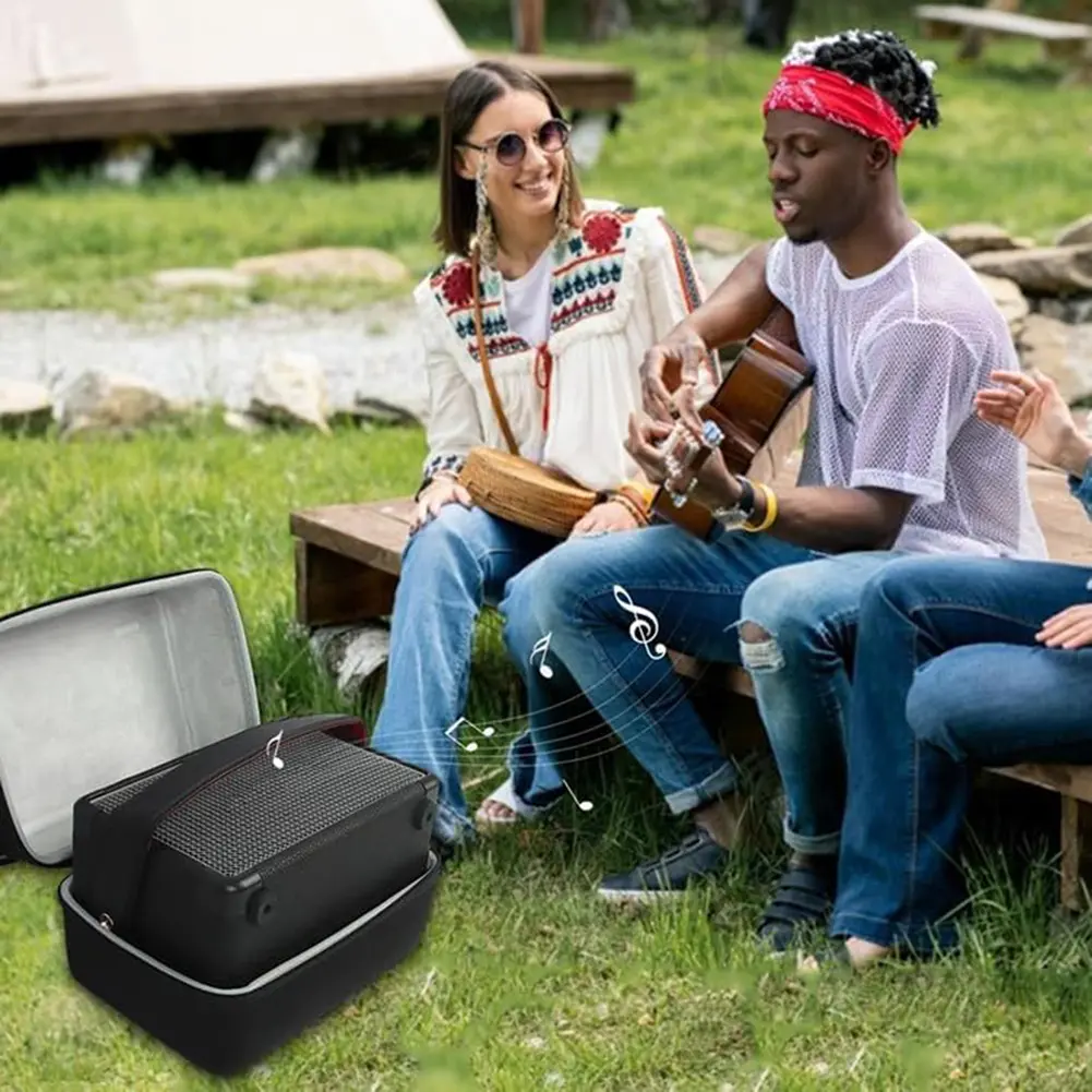 EVA Hard Carrying Case Shockproof Hard Travel Case Anti-scratch Portable Storage Bag for Marshall Kilburn II Portable BT Speaker