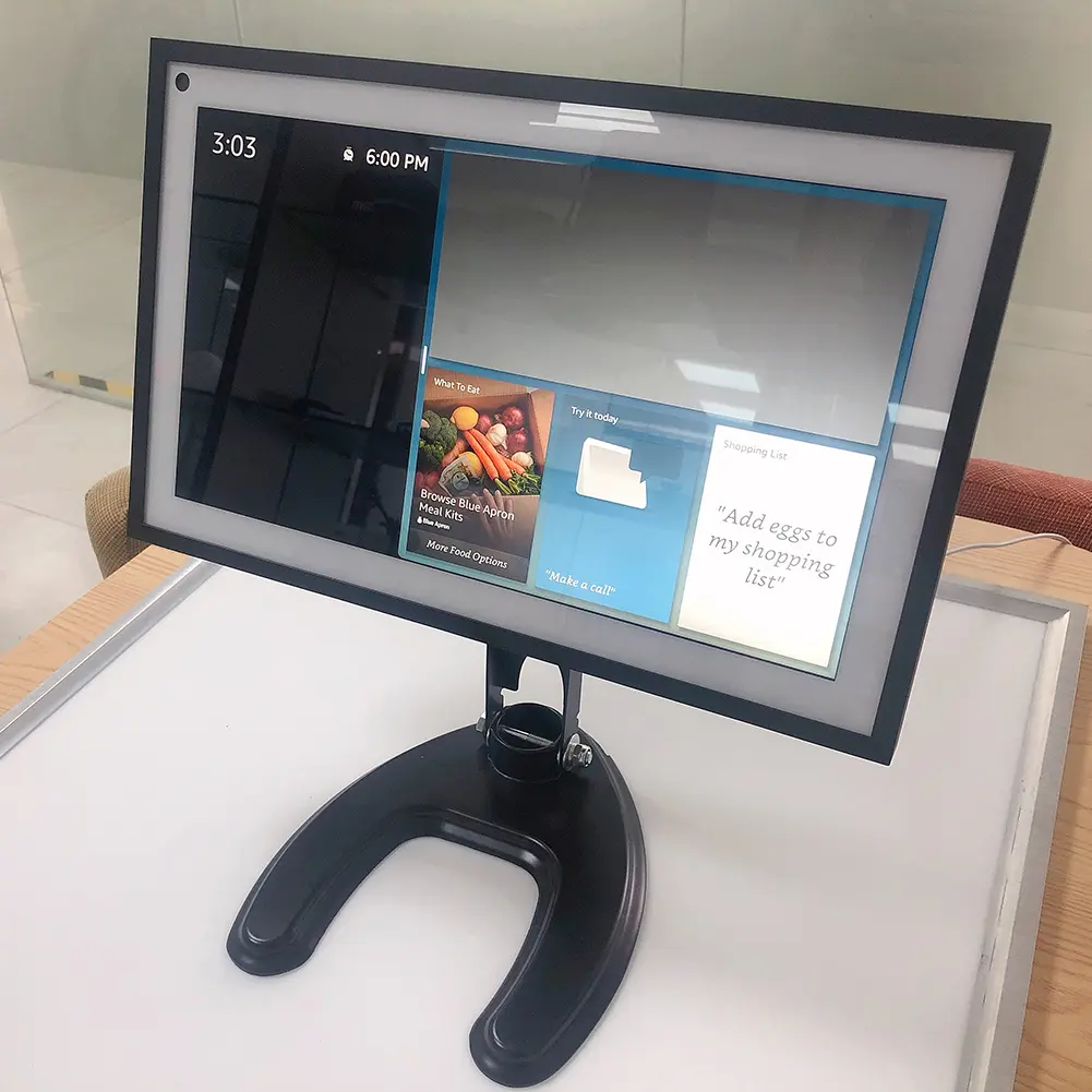 Folding Desktop Stand Aluminum Alloy Bracket Waterproof Monitor Holder Screen Waterproof for Echo Show 15