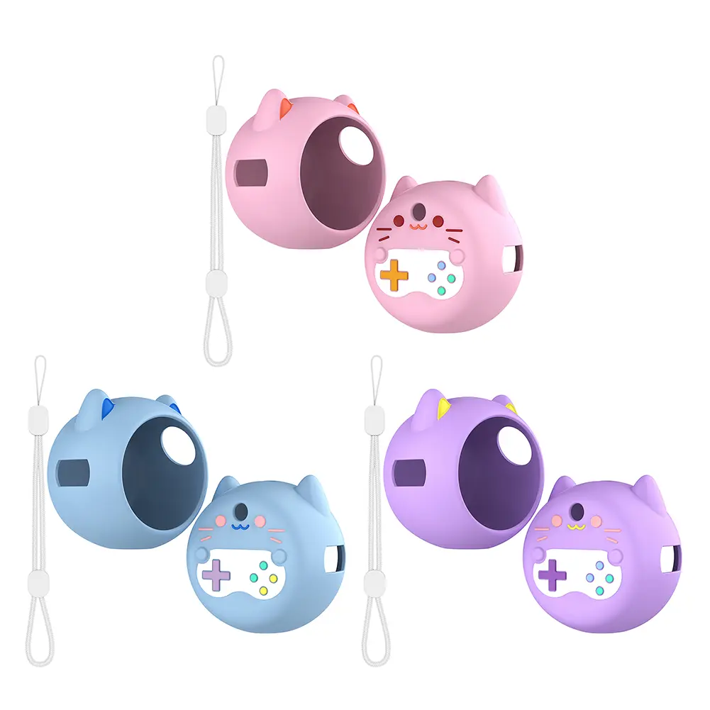 Cute Silicone Case Protective Skin Sleeve Anti-fall Silicone Protective Case for Punirunes Virtual Electronic Pets Accessories