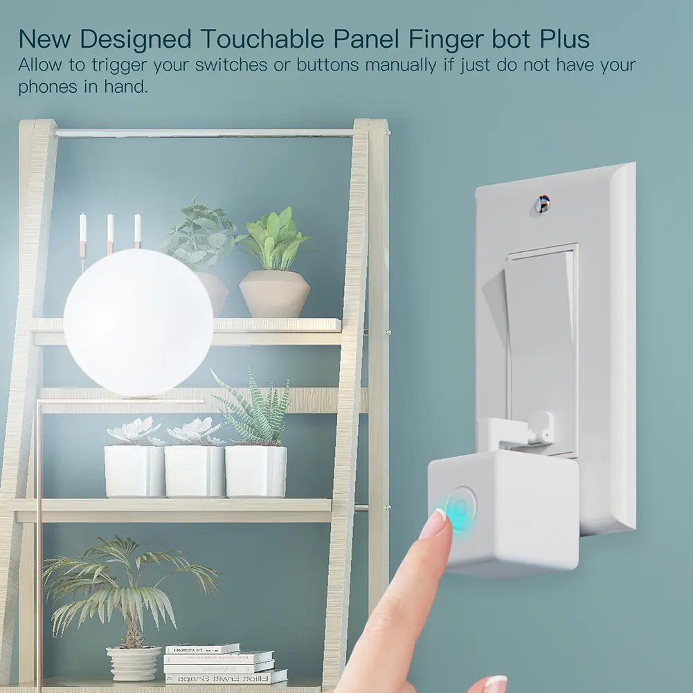 Tuya APP Robot Remote Control Bluetooth-compatible 4.2 Timing Finger Smart Control Automatic Smart Button Pusher Battery Powered