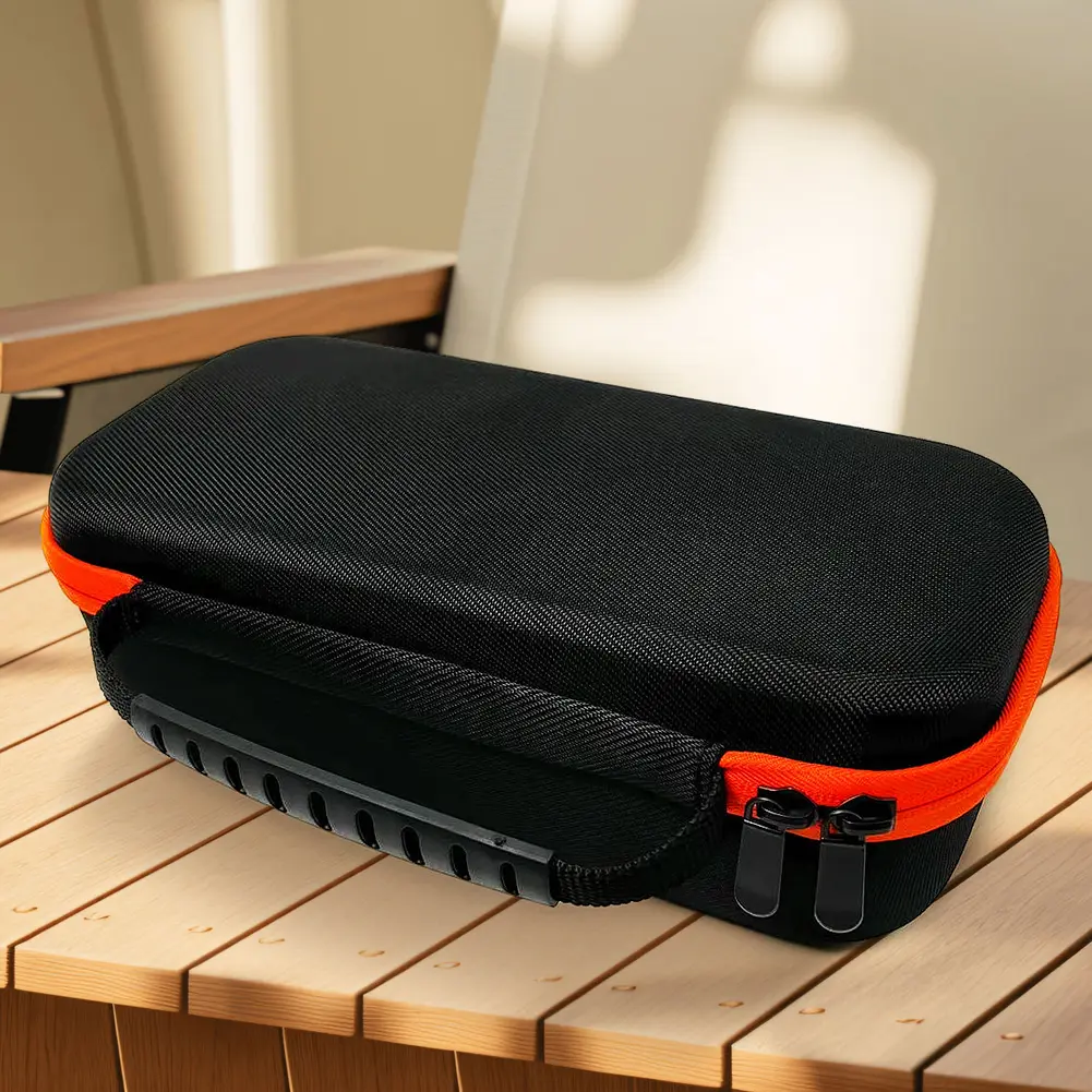 Wireless Microphone Case Portable Mic Storage Bag 2 Slots Mic Travel Bag Hard Travel Case for JBL Wireless Two Microphone System