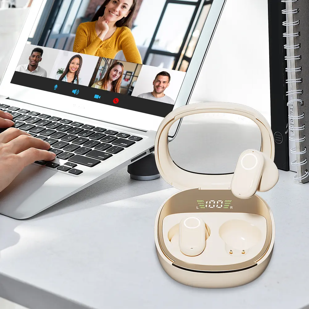 Translation Earbuds Real Time Wireless BT Language Translator Earbuds 144 Languages Ai Translating Earbuds Headphones