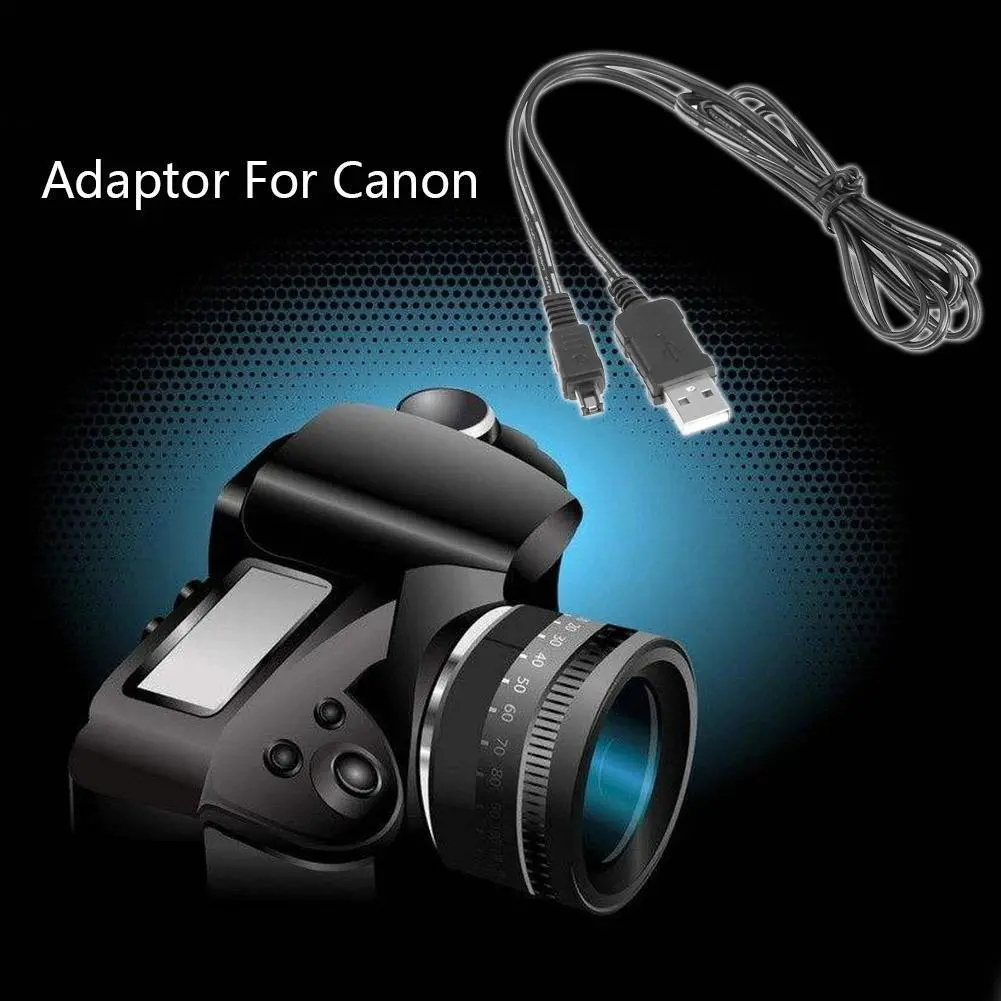 1.5m USB Charging Power Cable for Canon Camera Power Adapter CA-110E