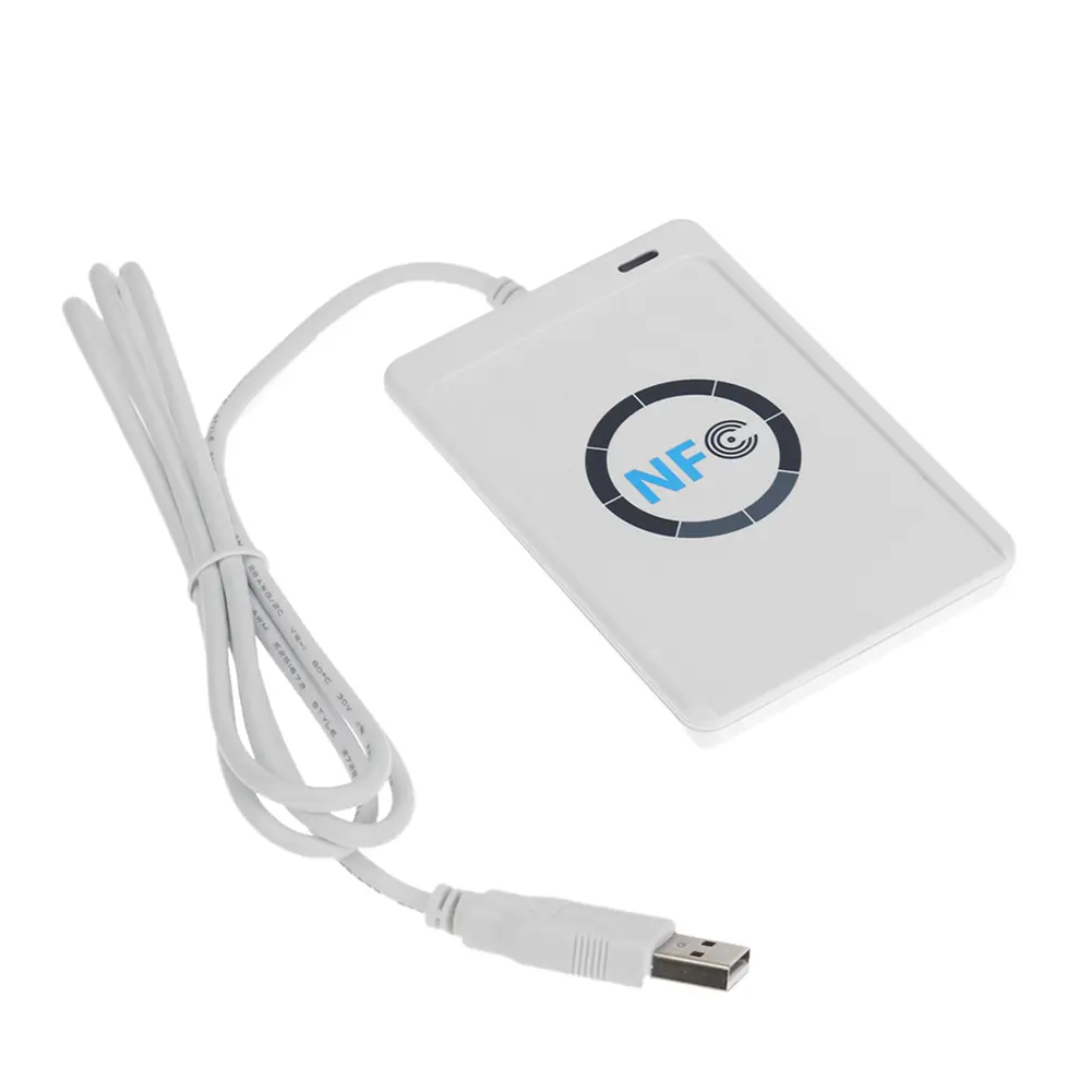 ACR122U Contactless Smart Reader Writer 13.56Mhz RFID Smart Card Writer Copier Duplicator Plug and Play USB Device