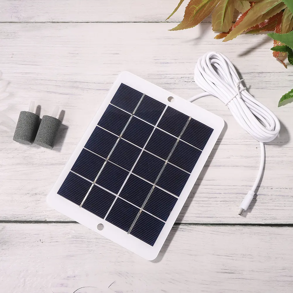 3W 5V Portable Micro USB Solar Panel Charger Phone Light Power Supply Accessory