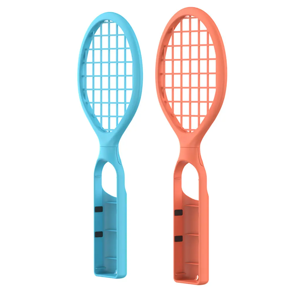 2PCS Tennis Racket for Switch 2 Controller Grips with Wrist Strap Sports Accessories Kit for Nintendo for Switch/OLED Joy-Con