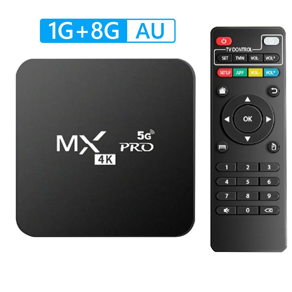 Android 12 Set Top Box RK3228A Quad Core 2.4G&5G Dual WiF Home Video Player 4K HD TV Media Player RAM 1GB ROM 8GB