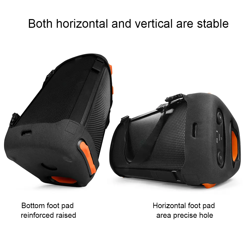 Travel Carrying Case W Dual Shoulder Strap Speaker Carrier EVA Protective Cover for JBL Partybox 110 Portable Speaker
