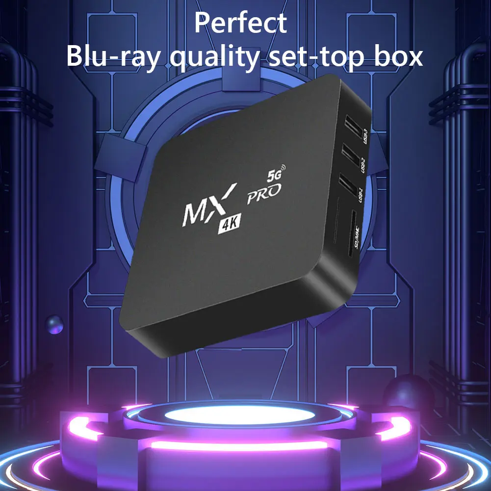 Android 12 Set Top Box RK3228A Quad Core 2.4G&5G Dual WiF Home Video Player 4K HD TV Media Player RAM 1GB ROM 8GB