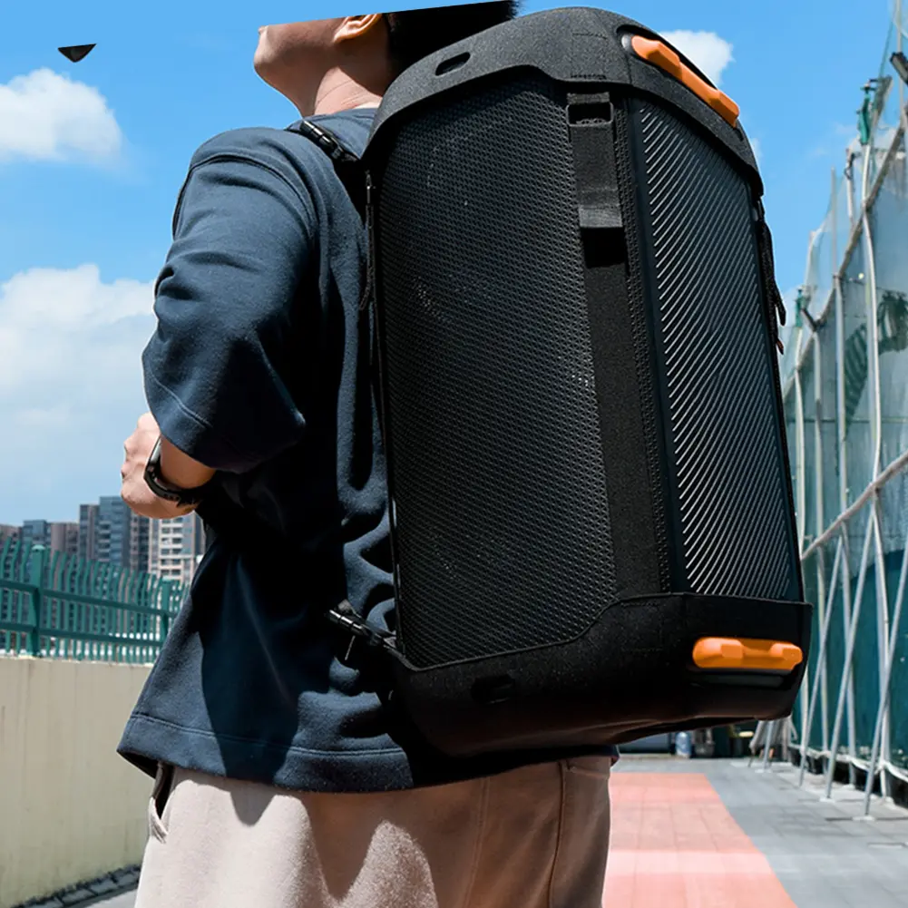 Travel Carrying Case with Dual Shoulder Strap Speaker Carrier EVA Protective Cover for JBL Partybox 110 Portable Speaker