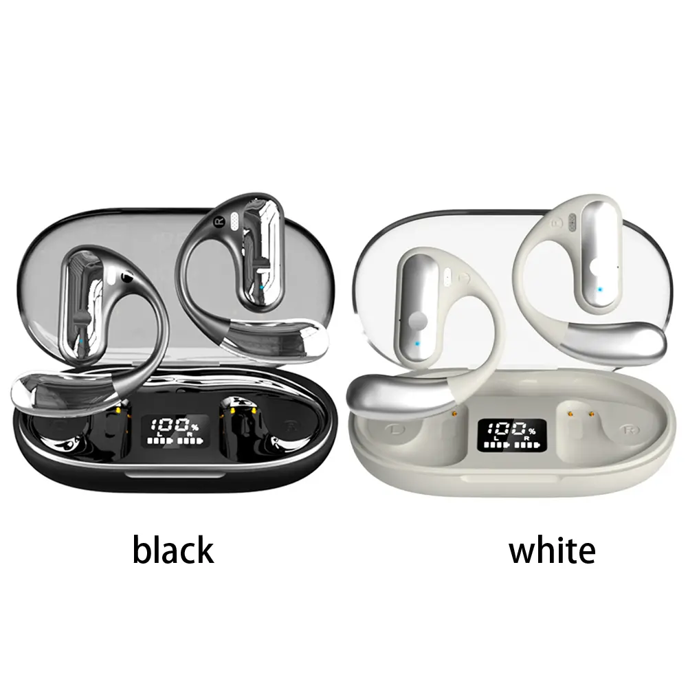 144 Languages AI Translator Earbuds Bluetooth-Compatible 5.3 Wireless Earphone Noise Cancelling Stereo Earhook Sports Headphone