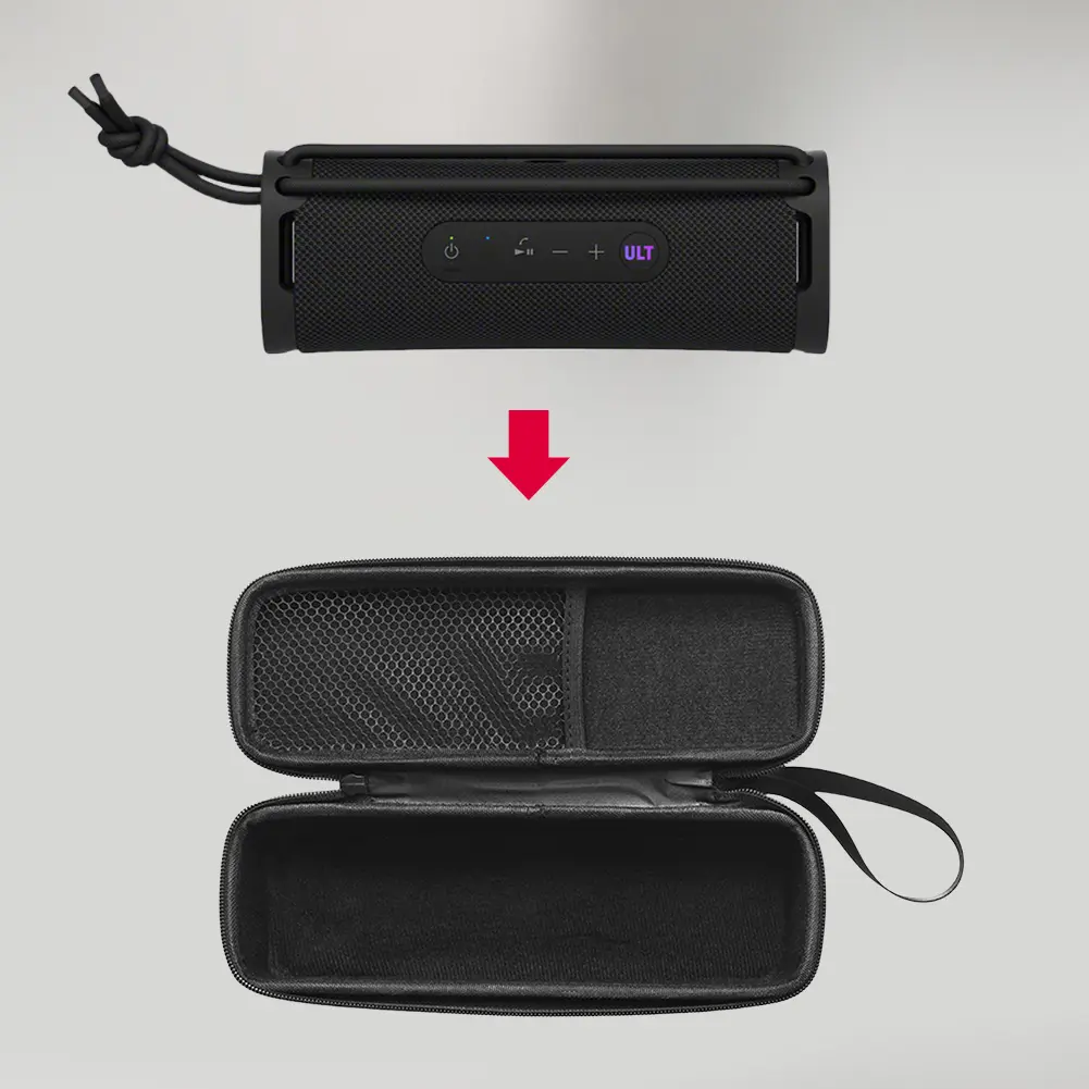 Carrying Travel Protective Case Waterproof Travel Storage Bag Hard Shell Case for Sony ULT Field 1/SRS-ULT 10 Wireless Speaker