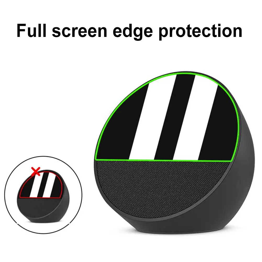 2 PCS HD Screen Protector PET Screen Protection Film Anti-Fingerprint Screen Protective Film for  Echo Spot (2024 Release)