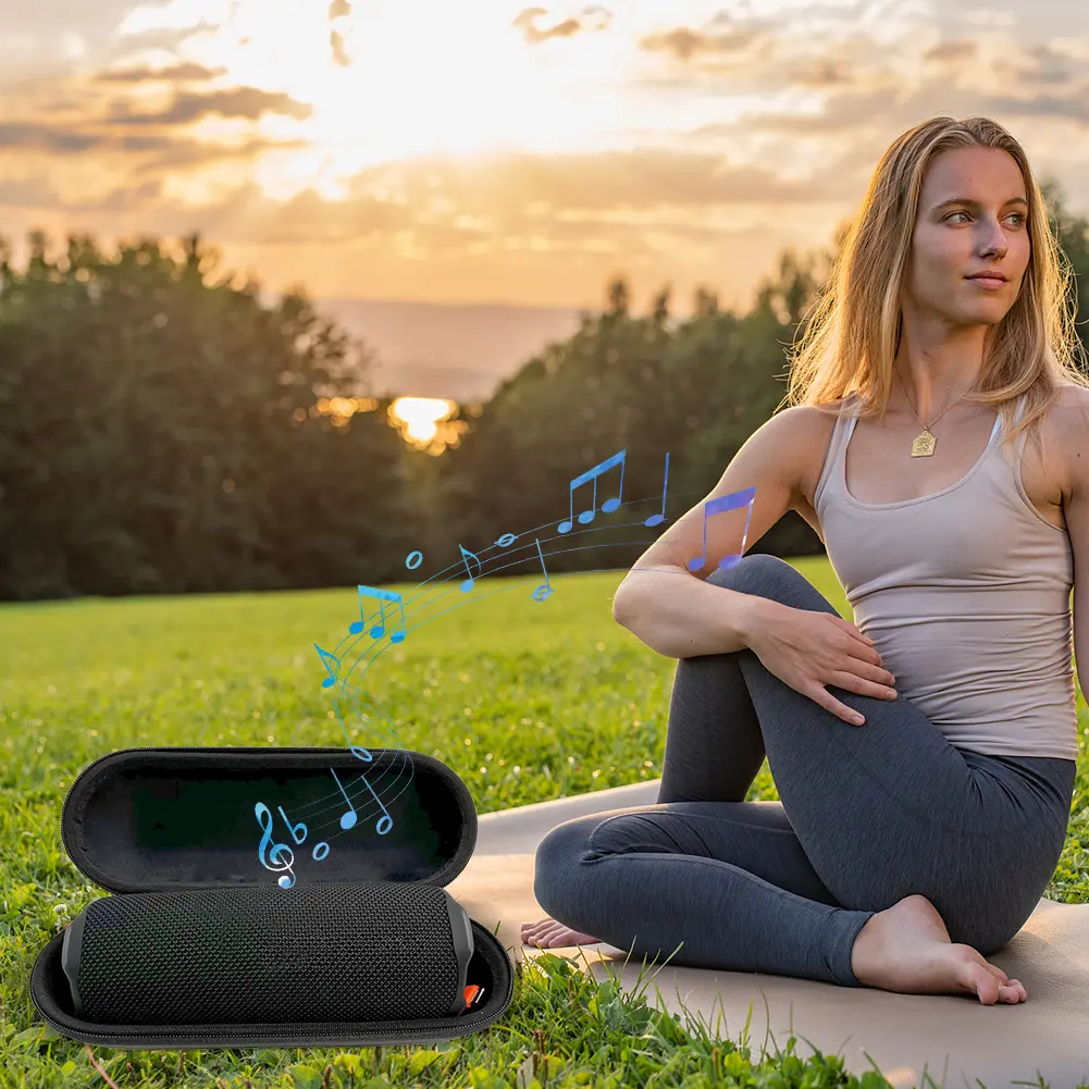 Hard Carrying Case for JBL Flip 7 Speaker Hard Travelling Case Shockproof Wireless Speaker Bag Storage Case Speaker Accessories