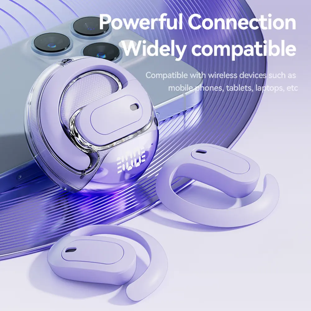 Wireless BT Language Translator Earbuds Translation Headphones Ai Translating Earbuds Headphones for Travel Business Learning