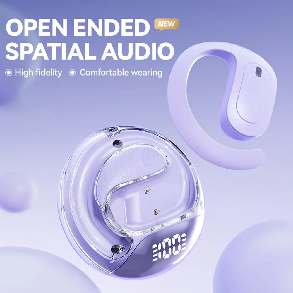 Wireless BT Language Translator Earbuds Translation Headphones Ai Translating Earbuds Headphones for Travel Business Learning