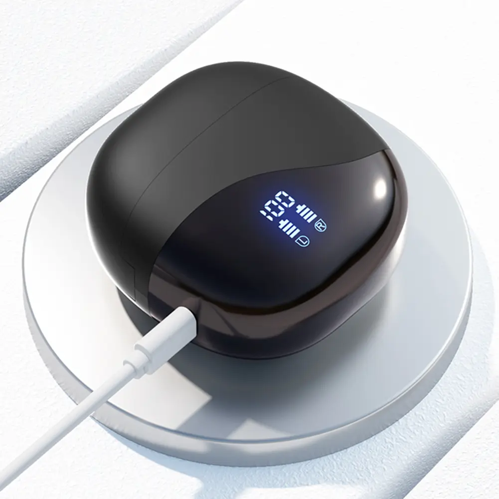 Intelligent Translator Earbuds Bluetooth-Compatible 5.4 Noise Cancelling Two-Way Voice Translator Ear Hook Translation Earphones