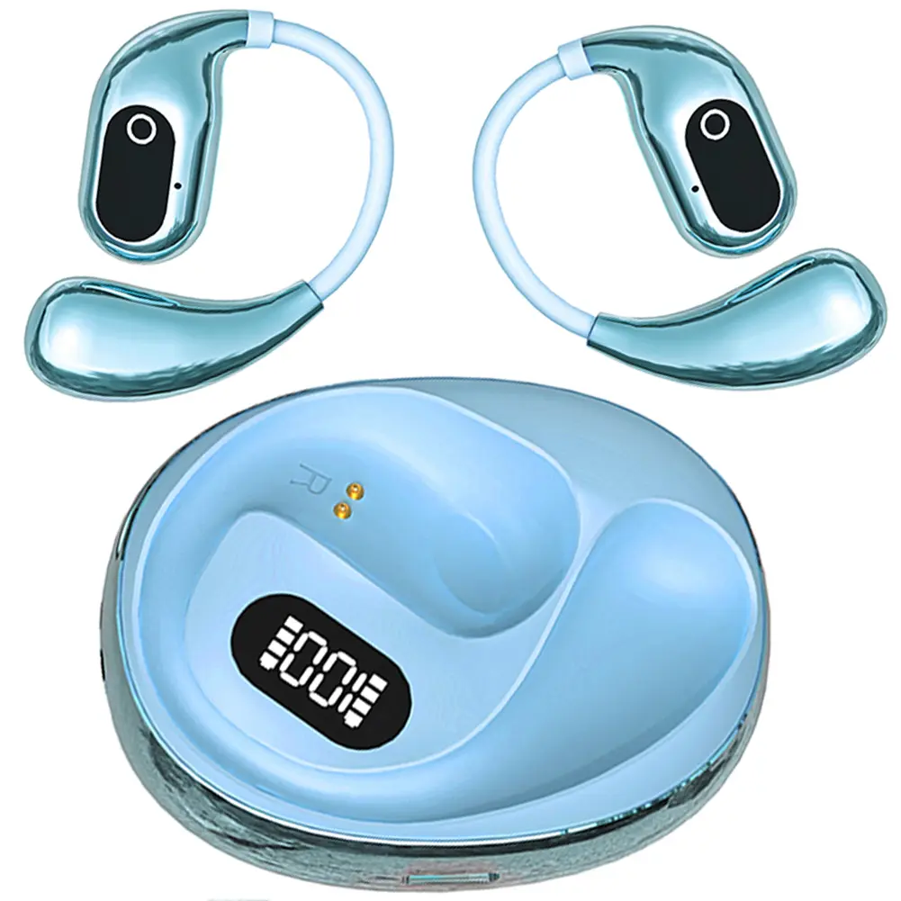 AI Two-Way Voice Translator Waterproof Bluetooth-Compatible 5.3 Smart Voice Translator Translation Earphones for Business Travel