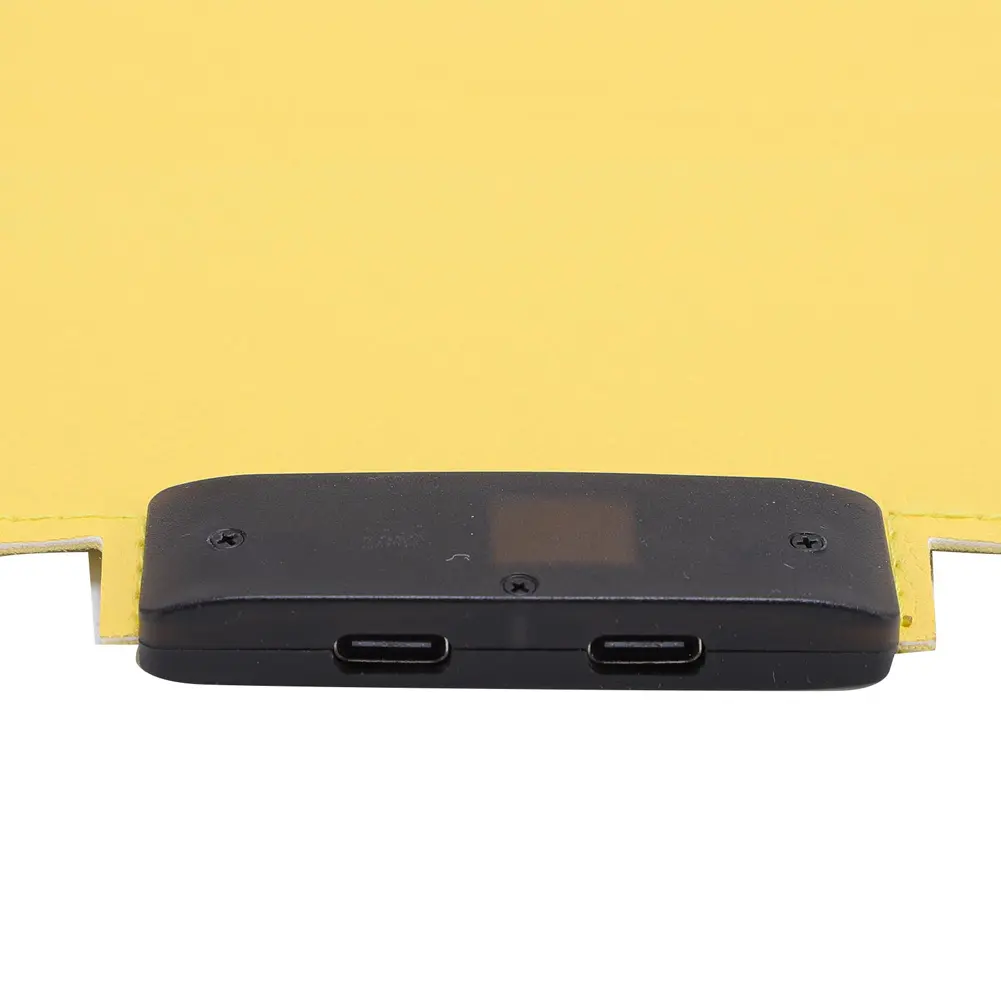 Outdoor Foldable Solar Panel Lightweight Portable Solar Power Bank USB Solar Charging Panel for Camping Hiking Picnic Climbing