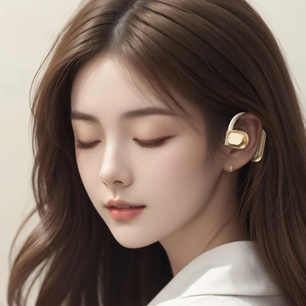 Two-Way Voice Translator Bluetooth-Compatible 5.4 Noise Cancelling Smart Voice Translator Translator Headset for Business Travel