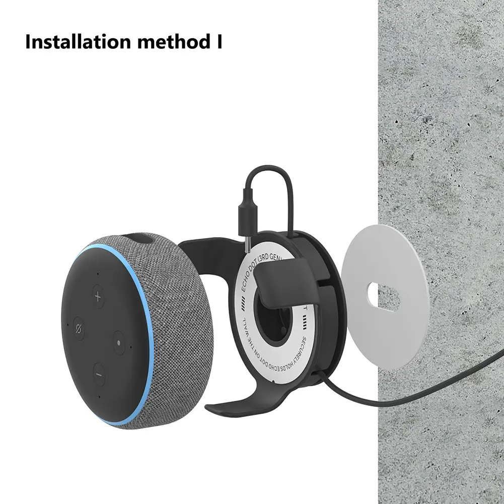 Speakers Wall Mount Bracket Sound Bar Wall Mount Bracket for  Echo Dot 3rd Generation Speaker Accessories