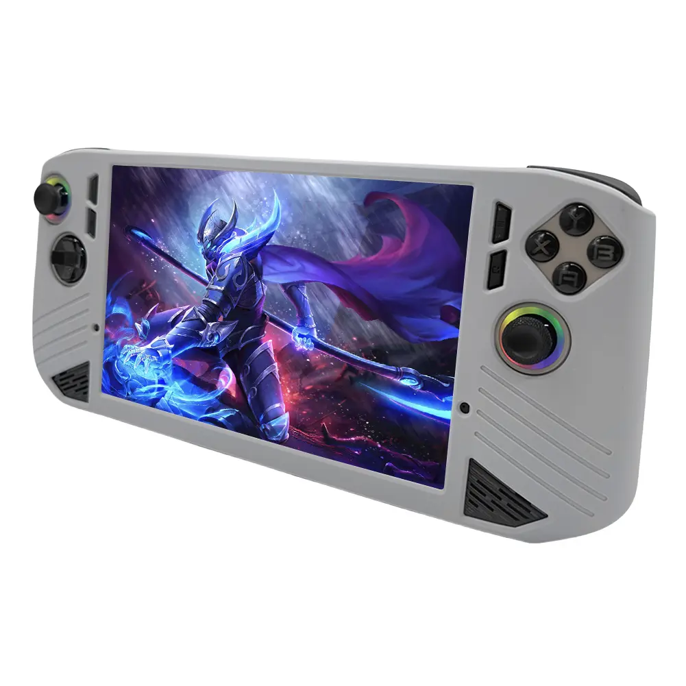 For MSI Claw 8AI Silicone Case Shockproof Full Protective Shell Anti-Drop Protective Cover for MSI Claw 8AI Handheld Accessories