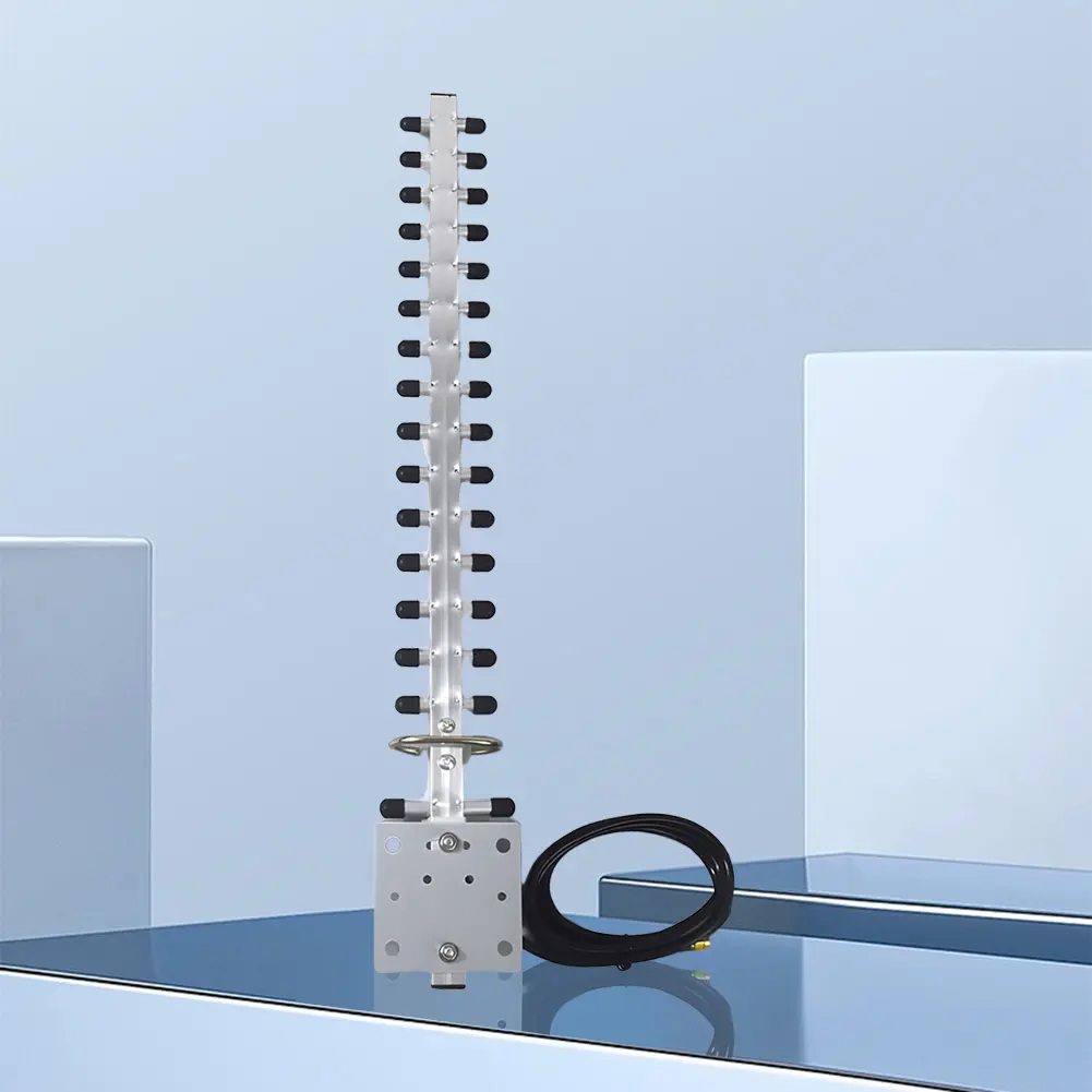 Yagi WiFi Antenna 2.4Ghz (25Dbi) Wireless Yagi Antenna Directional Booster With RP-SMA Connector For Wireless Network Router