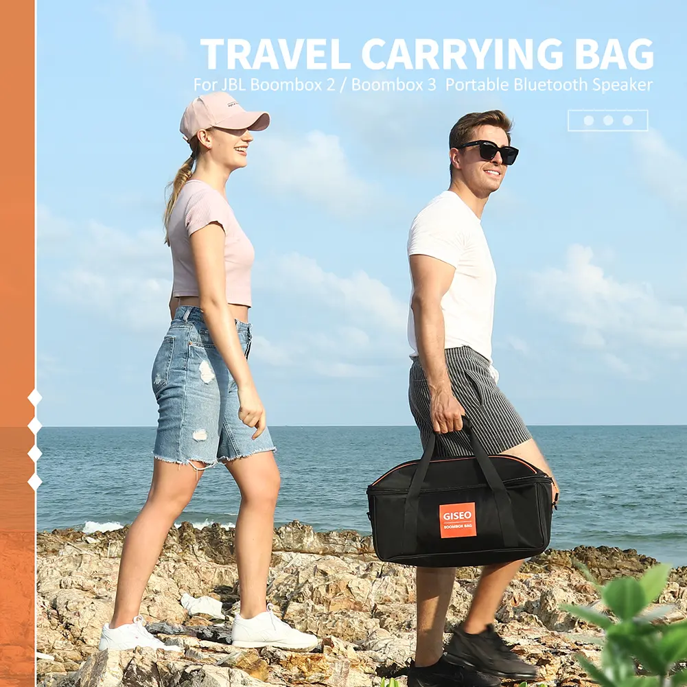 Oxford Cloth Protection Speaker Storage Adjustable Strap Bluetooth-compatible Speaker Bags Portable for JBL BOOMBOX 3/BOOMBOX 2