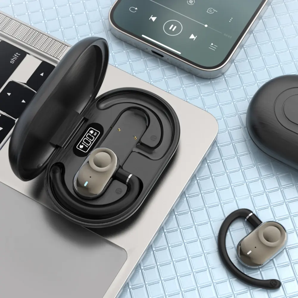 AI Language Translation Earbuds 144 Languages Translation Earbuds Real Time Bluetooth-Compatible 5.4 Two-Way Translator Device