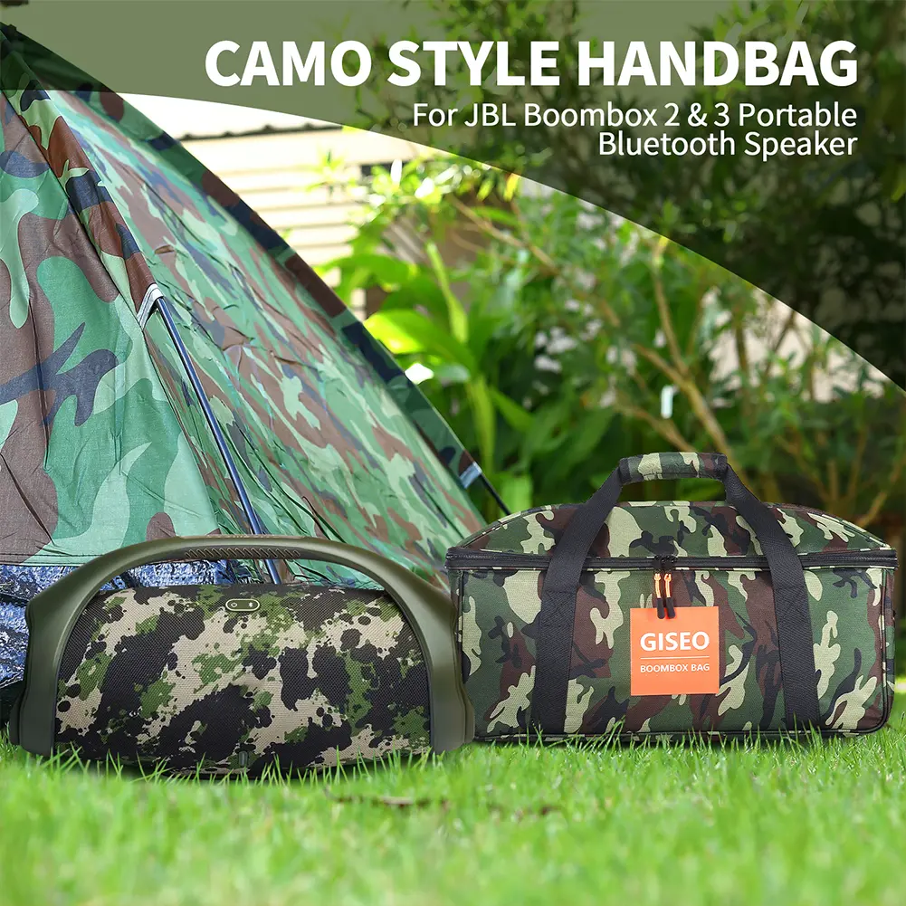 Oxford Cloth Protection Speaker Storage Adjustable Strap Bluetooth-compatible Speaker Bags Portable for JBL BOOMBOX 3/BOOMBOX 2