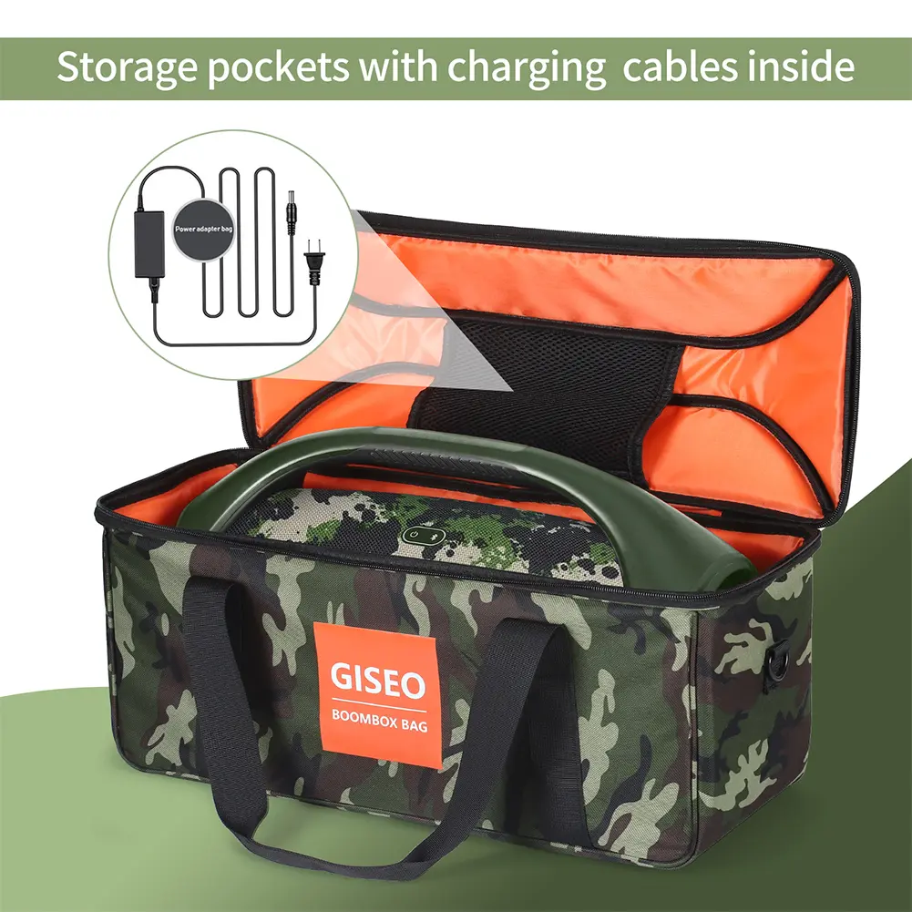 Oxford Cloth Protection Speaker Storage Adjustable Strap Bluetooth-compatible Speaker Bags Portable for JBL BOOMBOX 3/BOOMBOX 2