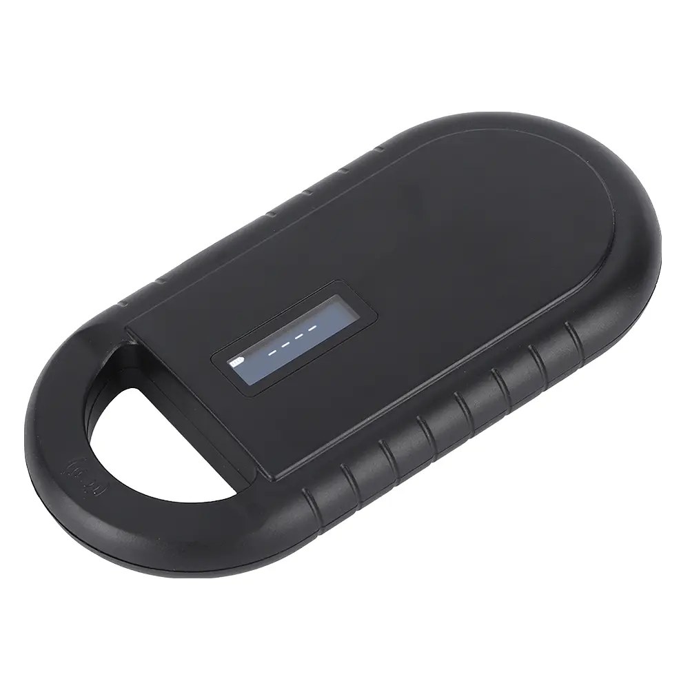 Animal Tag Scanner Handheld Pet ID Reader 134.2kHz 125kHz with Stable OLED Display for ISO 11784/11785 FDX-B and ID64 RFID EMID