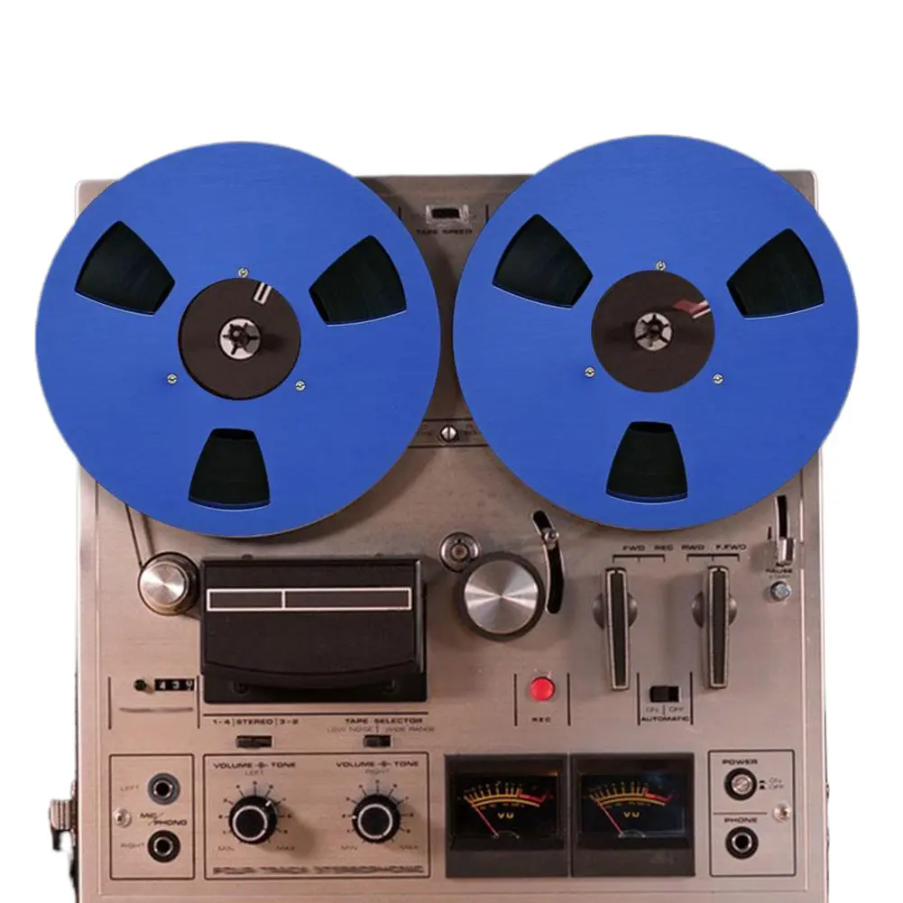 1/4 10.5 Inch Blank Tape Reel Recording Takeup Reel for Reel To Reel Tape Recorder Replacement Opening Machine Part