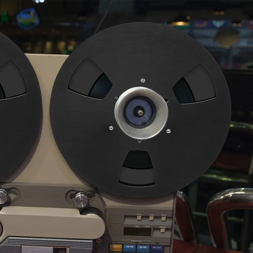 1/4 10.5 Inch Blank Tape Reel Recording Takeup Reel for Reel To Reel Tape Recorder Replacement Opening Machine Part