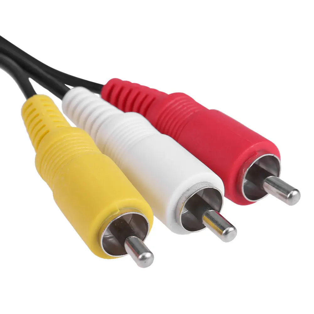 VMC-15FS RCA to 10Pin Port A/V Adapter Cable Data Transfer Cable Cord Usaeg for Sony Camera Consumer Electronics Supplies