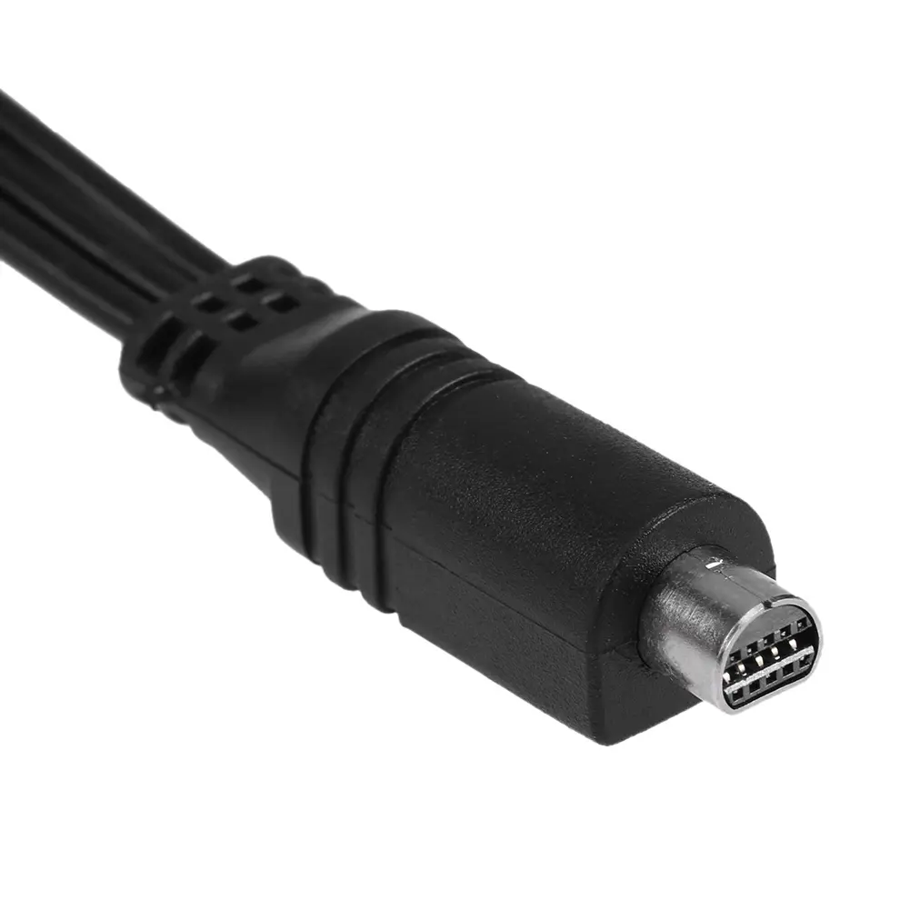 VMC-15FS RCA to 10Pin Port A/V Adapter Cable Data Transfer Cable Cord Usaeg for Sony Camera Consumer Electronics Supplies
