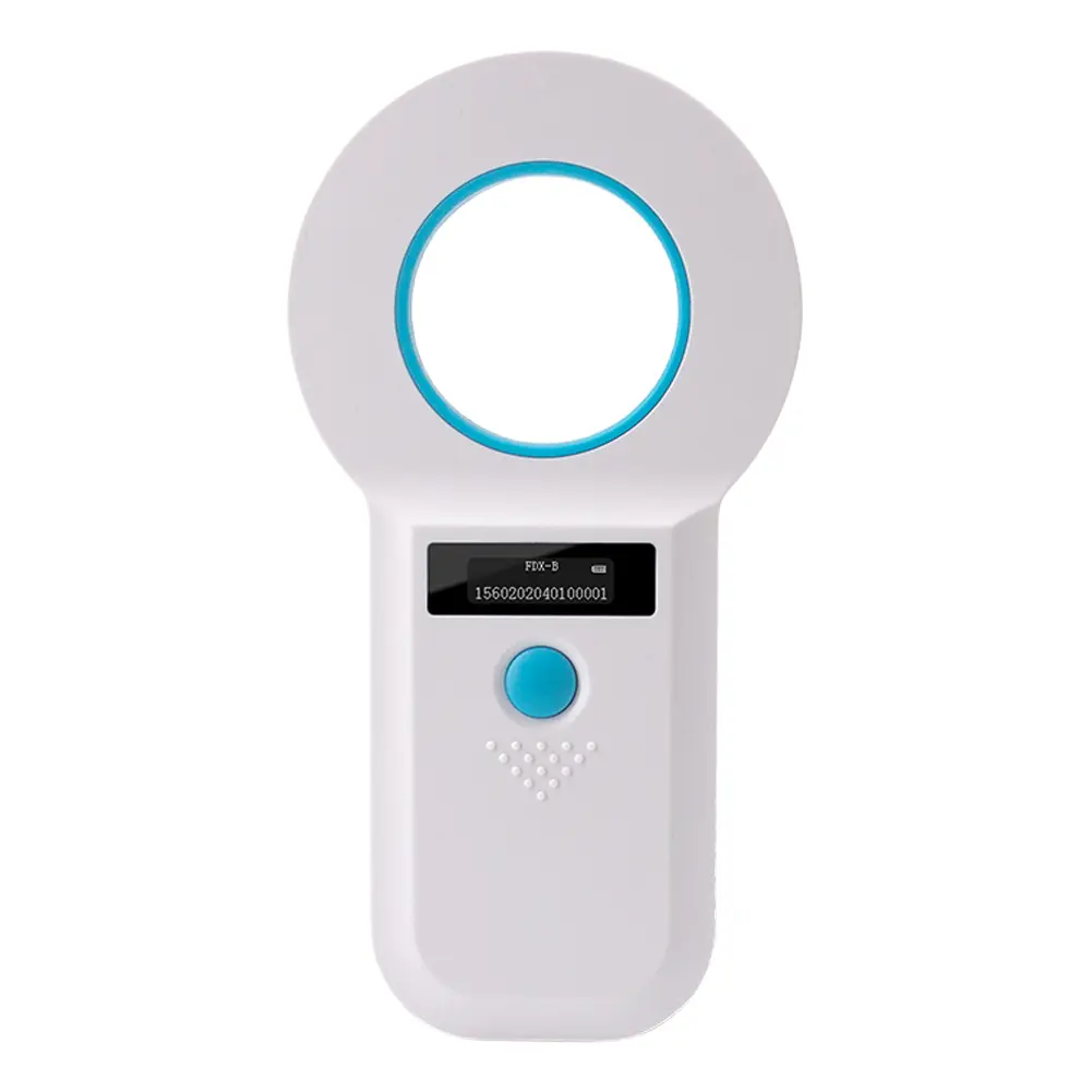 Handheld Animal Pet Microchip Reader Bluetooth-Compatible EMID FDX-B(ISO11784/85) Animal RFID EMID Reader for Cat Dog Pet Animal