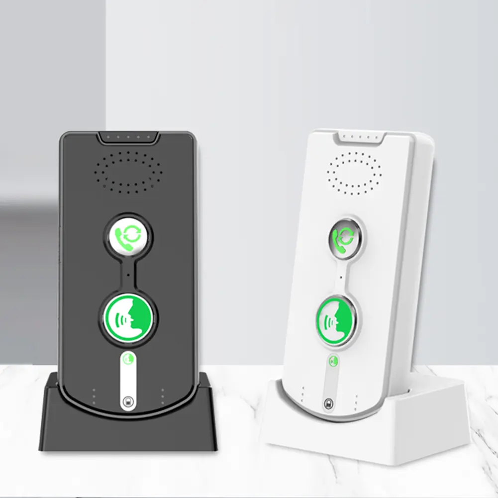 2 Way Voice Intercom Long Range Wireless Intercom System Intercomunicador for Home Hospital Office Elderly Care