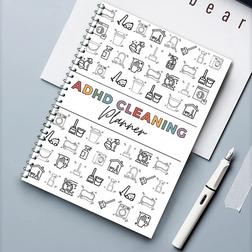 Cleaning Plan Schedule Cleaning Schedule and Checklist Organizer Daily Weekly Monthly Household Cleaning Planner for Daily Tasks