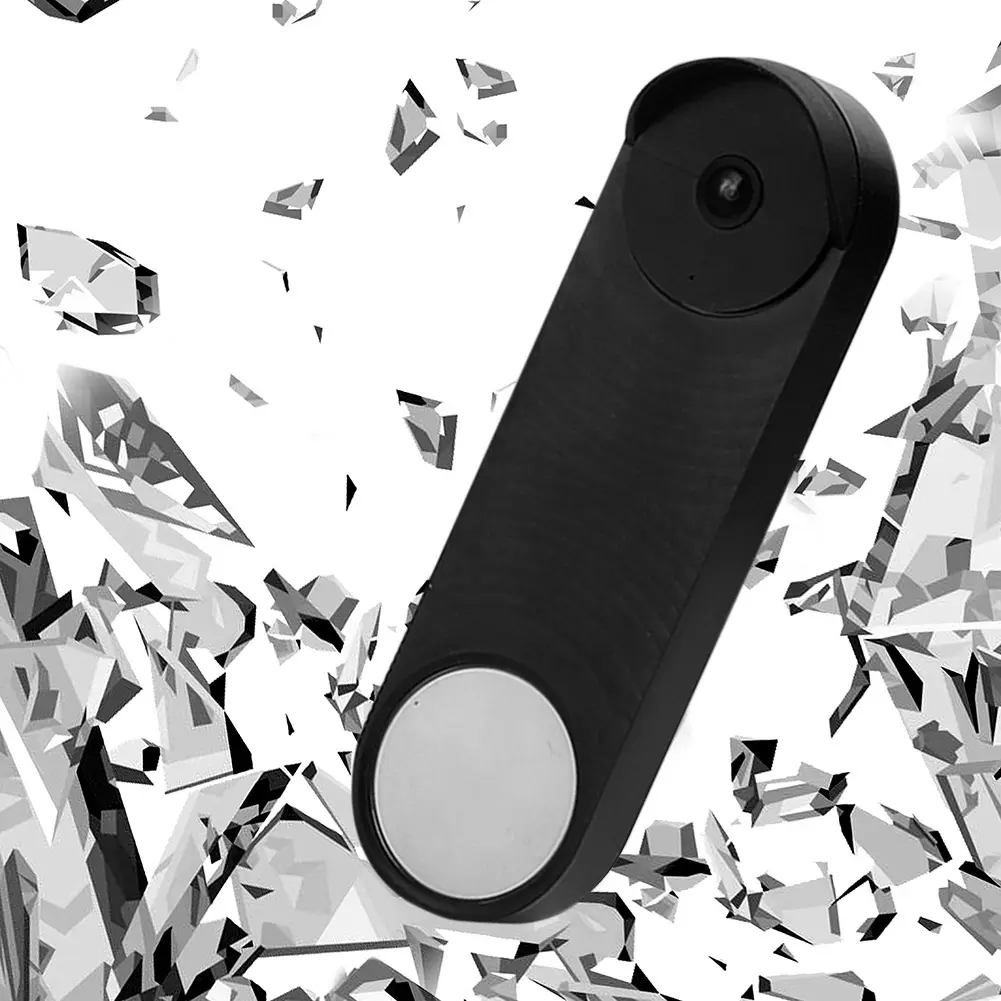 Silicone Case Cover Weather and UV Resistant Doorbell Cover Anti-Scratch Camera Doorbell Case Dustproof for Google Nest Doorbell