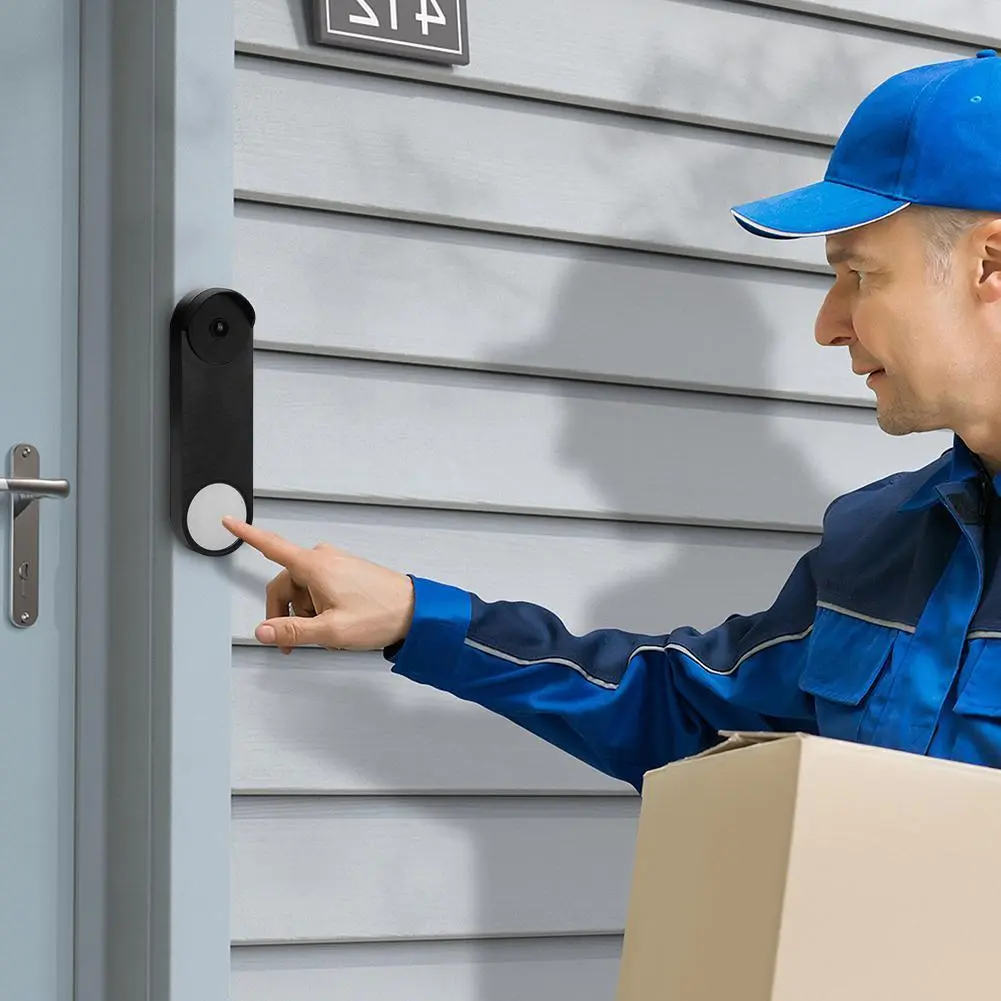 Silicone Case Cover Weather and UV Resistant Doorbell Cover Anti-Scratch Camera Doorbell Case Dustproof for Google Nest Doorbell
