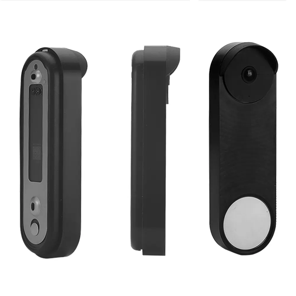 Silicone Case Cover Weather and UV Resistant Doorbell Cover Anti-Scratch Camera Doorbell Case Dustproof for Google Nest Doorbell