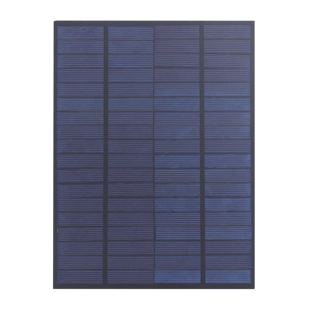 Polycrystalline Solar Panel Solar Charger 5W 18V Multi-functional Practical Convenient 5.7x6.5 inch for 12V Battery