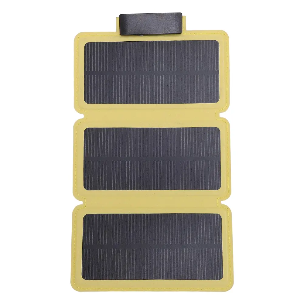 Outdoor Portable Solar Power Bank USB Solar Charging Panel Solar Mobile Power Battery Charger for Camping Hiking Picnic Climbing