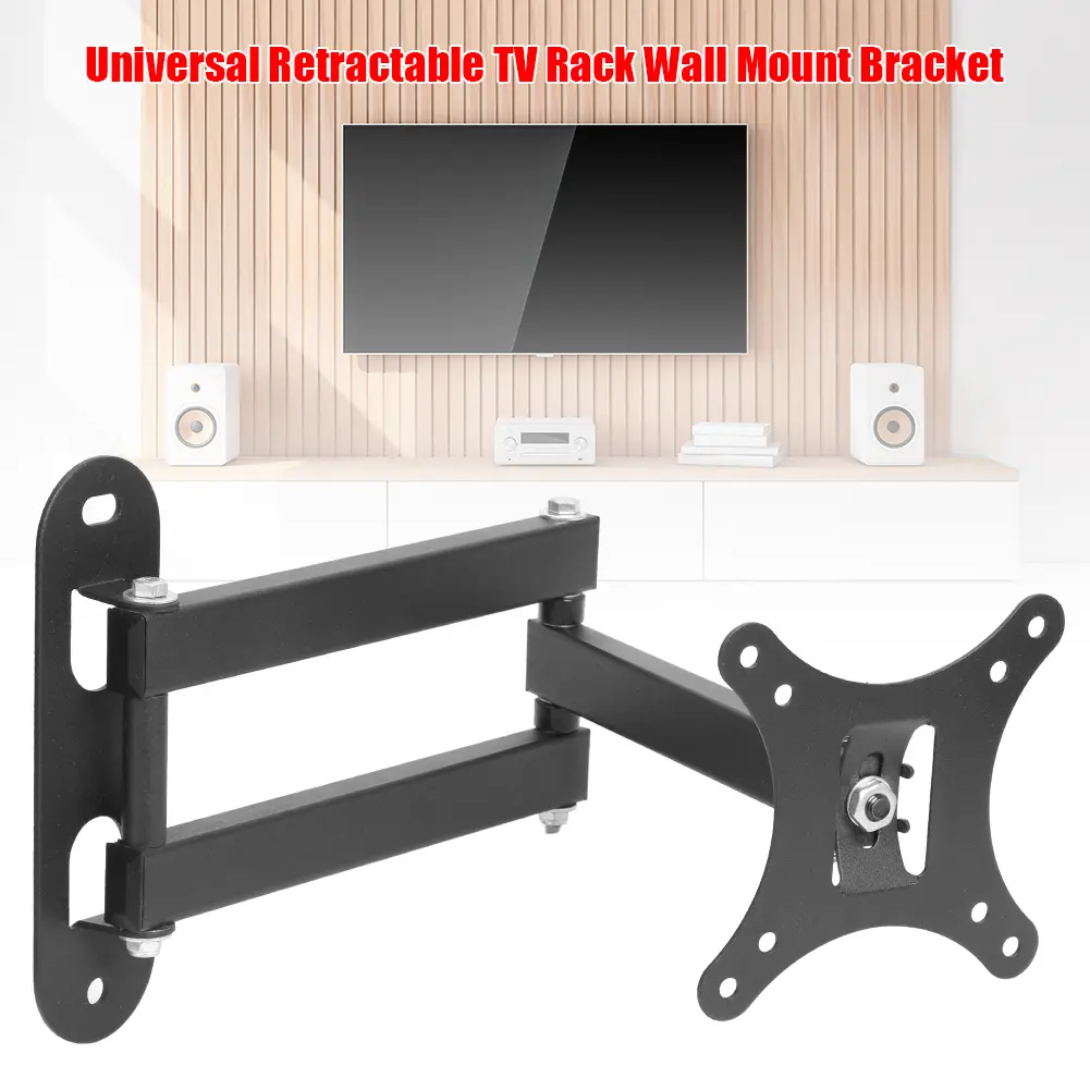 Adjustable 17 to 32 inch TV Frame Holder Stand Multi-function Simplicity Practical  Universal TV Wall Mount Bracket