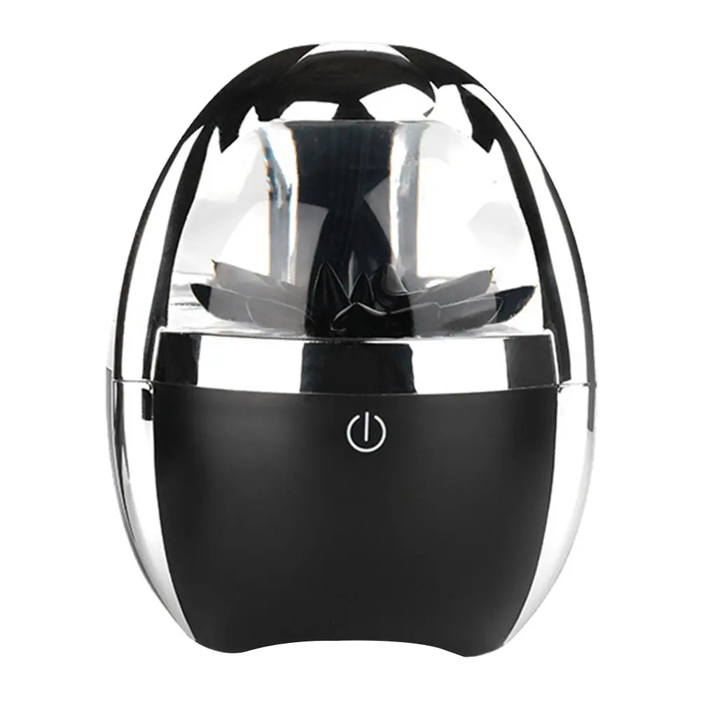 BT 5.0 Wireless Speaker with 4-Color Adjustable Light Dancing Ferrofluid BT Speaker Portable Speaker for Home Office Decor