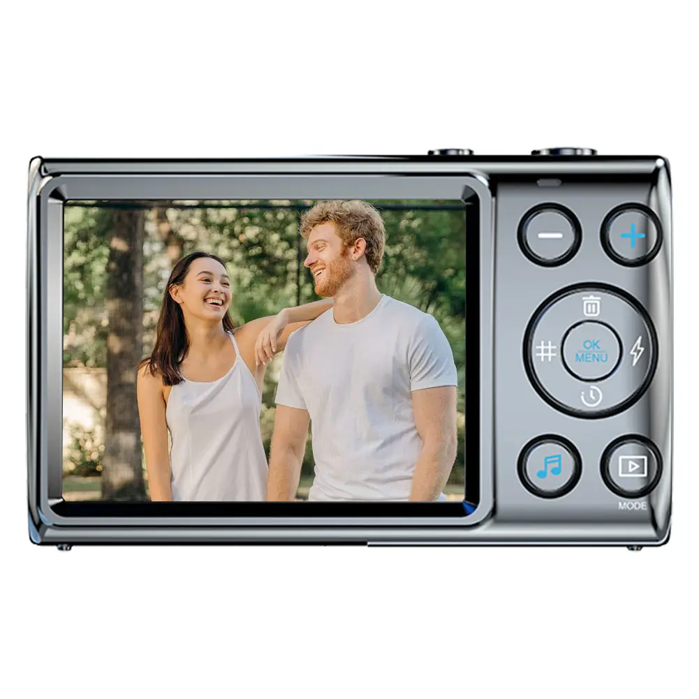 4K Digital Camera Vlogging Camera 18X Digital Zoom 64MP Video Camera Autofocus Point Shoot Camera for Photography