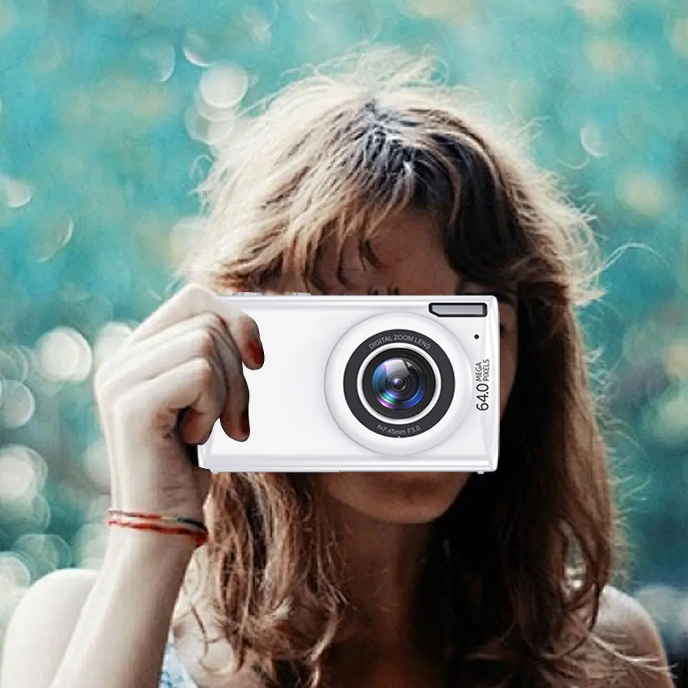 4K Digital Camera Vlogging Camera 18X Digital Zoom 64MP Video Camera Autofocus Point Shoot Camera for Photography
