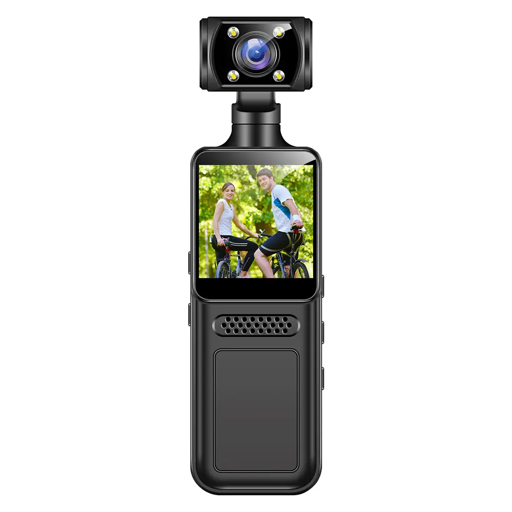 4K Portable Camcorder Night Vision Outdoor Video Recorder WiFi Sports Camera for Outdoor Sport Bike Travel